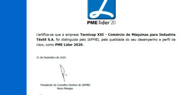 DISTINÇÃO PME LÍDER