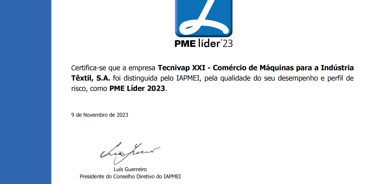 DISTINÇÃO PME LÍDER 2023